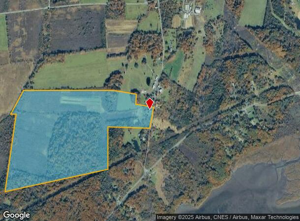 55 Howard Hall Rd, Athens, NY Parcel Map