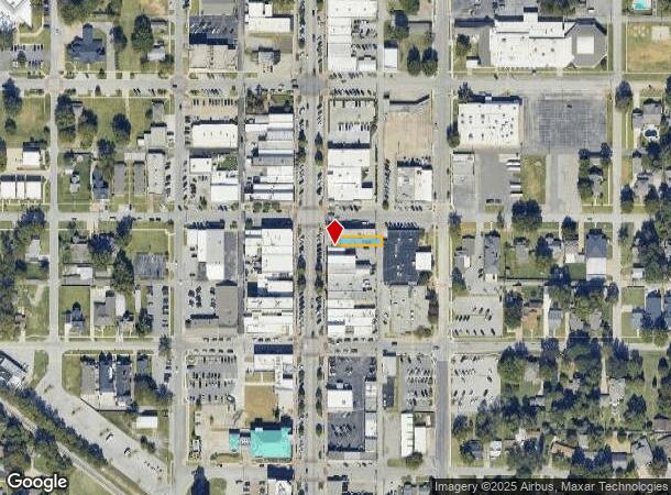 203 S Main St, Broken Arrow, OK Parcel Map