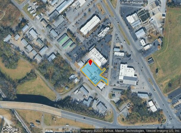  1020 W College St, Murfreesboro, TN Parcel Map