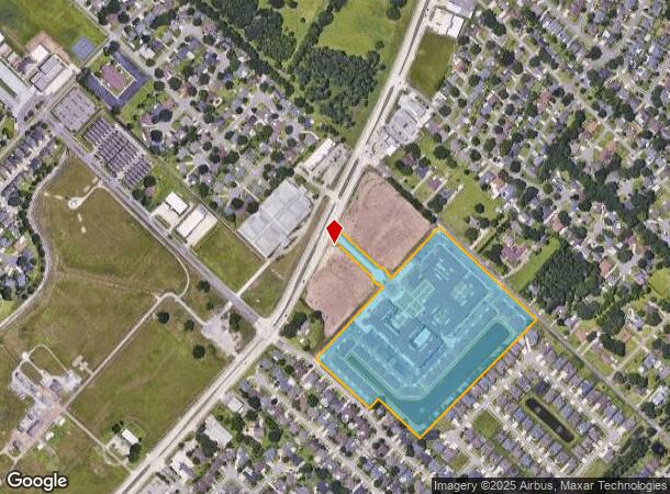  2201 Verot School Rd, Lafayette, LA Parcel Map