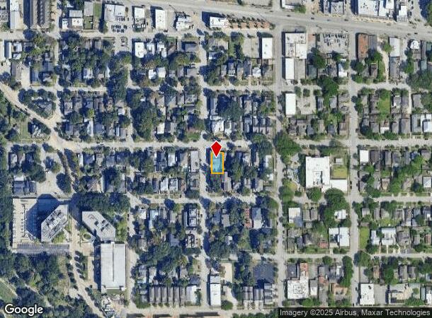  2021 Kane St, Houston, TX Parcel Map