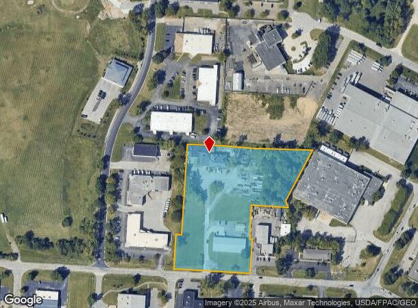  1120 Claycraft Rd, Columbus, OH Parcel Map