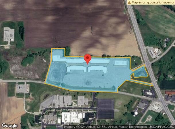  11001 Us Highway 250 N, Milan, OH Parcel Map