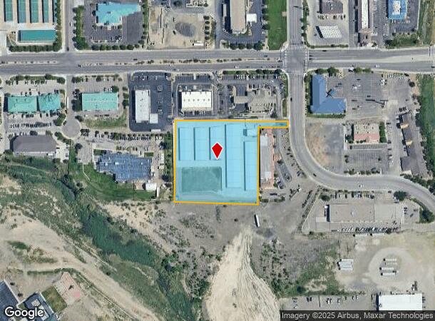  4625 N Elizabeth St, Pueblo, CO Parcel Map