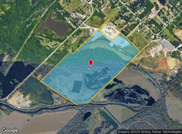  1702 W Simonds Rd, Seagoville, TX Parcel Map