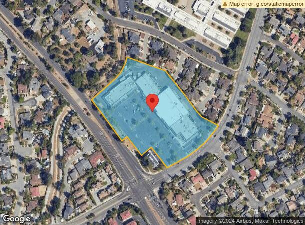  6924 Almaden Expy, San Jose, CA Parcel Map