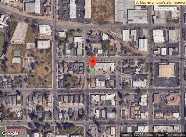  218 N Conyer St, Visalia, CA Parcel Map