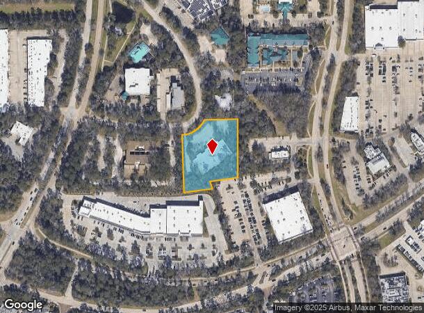 1095 Evergreen Cir, Spring, TX Parcel Map