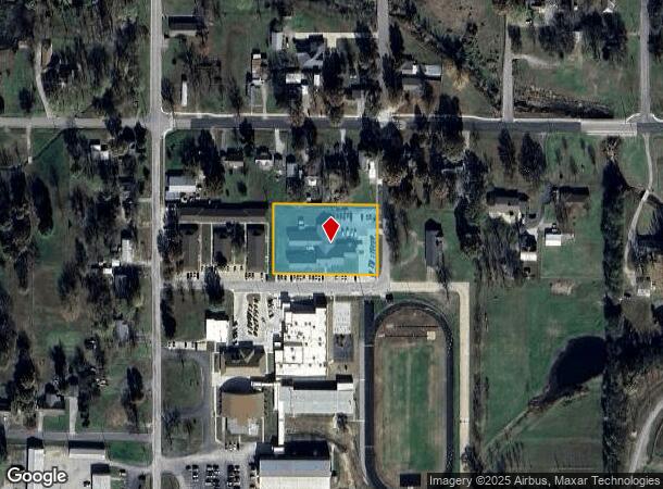  511 W Central St, Columbus, KS Parcel Map