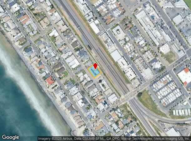 1102 S Myers St, Oceanside, CA Parcel Map