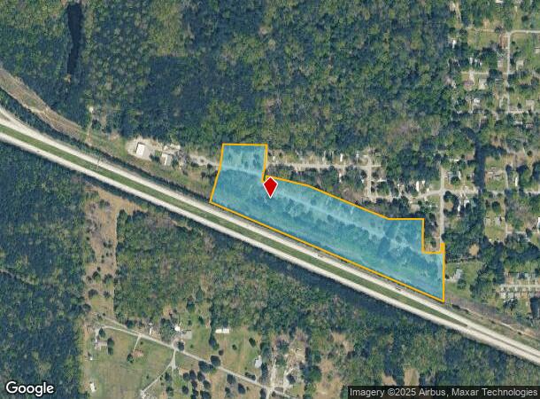 6704 Calhoun St, White Hall, AR Parcel Map