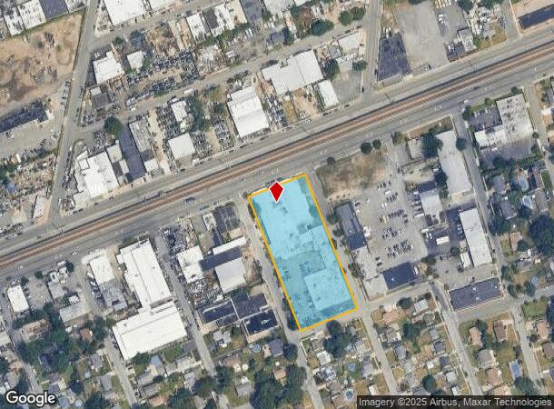  521 W Hoffman Ave, Lindenhurst, NY Parcel Map