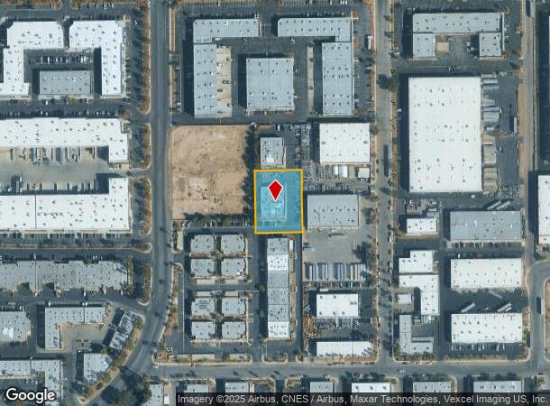  3070 E Post Rd, Las Vegas, NV Parcel Map