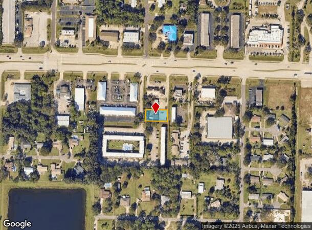 1452 Bellaire Ln Ne, Palm Bay, FL Parcel Map