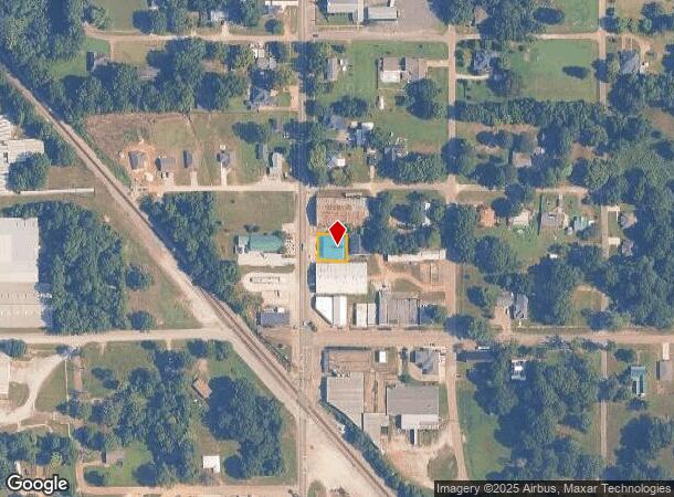 283 Third Ave, Sherman, MS Parcel Map