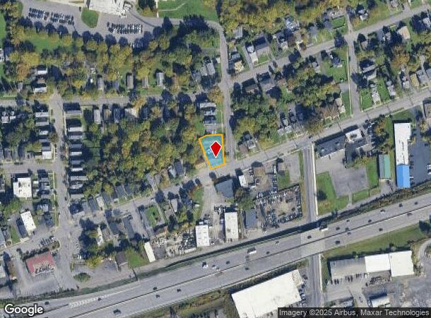  1461 Burnet Ave, Syracuse, NY Parcel Map