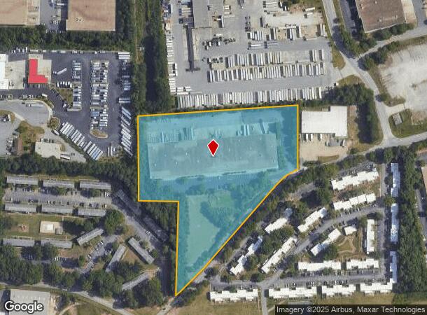 230 Johnson Rd, Forest Park, GA Parcel Map
