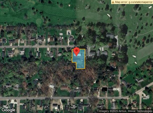  334 Hamilton Ave, Olean, NY Parcel Map