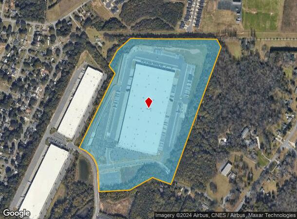  3620 Reeves Ridge Dr, Charlotte, NC Parcel Map