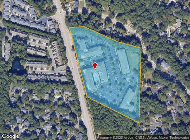 110 Talisman Way, Raleigh, NC Parcel Map