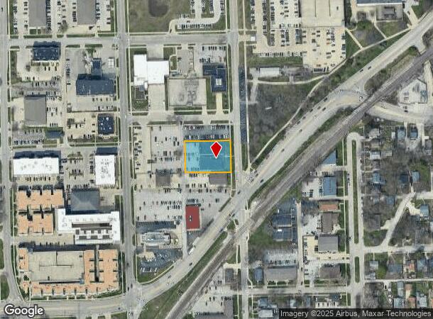  703 S University St, Normal, IL Parcel Map