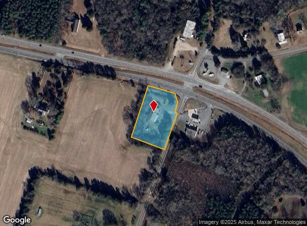  10231 Howerton Rd, Center Cross, VA Parcel Map