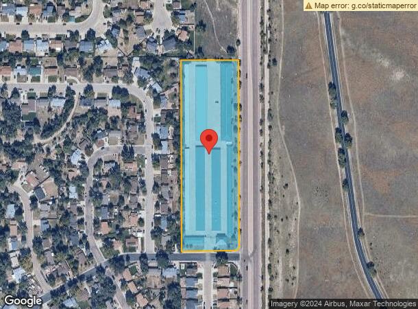  74 N Amherst St, Colorado Springs, CO Parcel Map