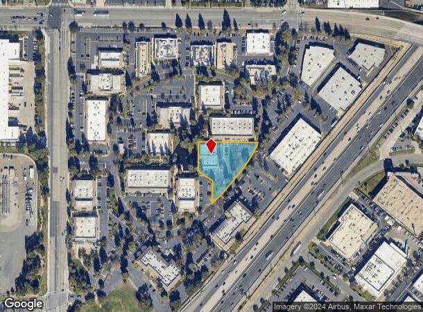  1524 E Warner Ave, Santa Ana, CA Parcel Map