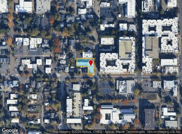  1280 Charnelton St, Eugene, OR Parcel Map