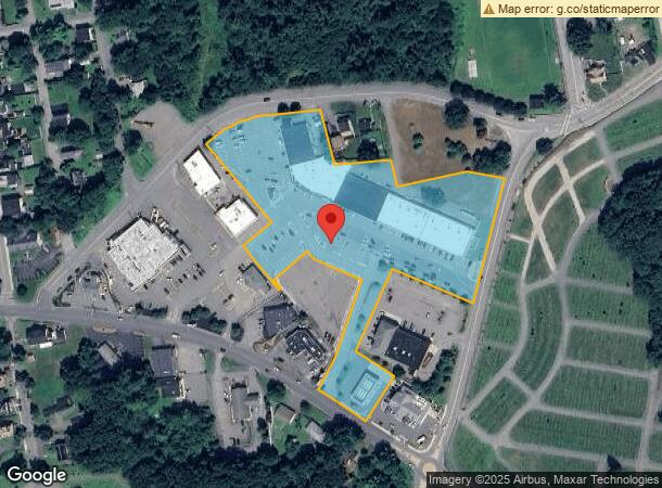  72 Franklin Rd, Fitchburg, MA Parcel Map