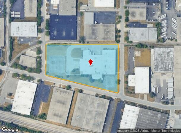  1349 W Bryn Mawr Ave, Itasca, IL Parcel Map