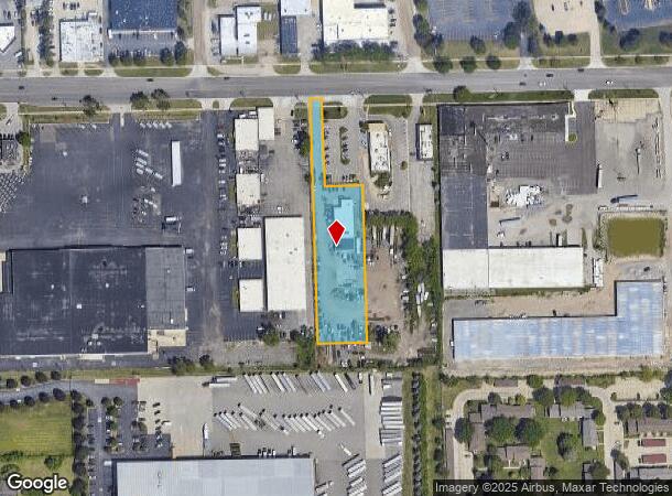  2200 E 10 Mile Rd, Warren, MI Parcel Map