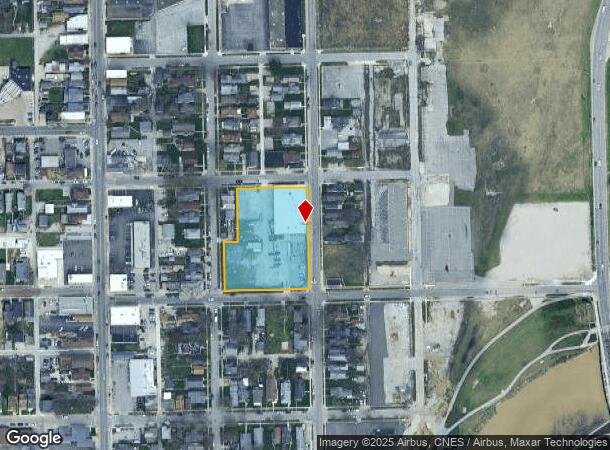  1515 N Harrison St, Fort Wayne, IN Parcel Map