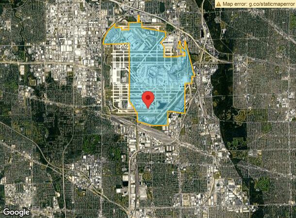  1 Ohare Fld, Chicago, IL Parcel Map