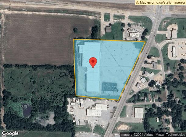  2225 N Center St, Bonham, TX Parcel Map