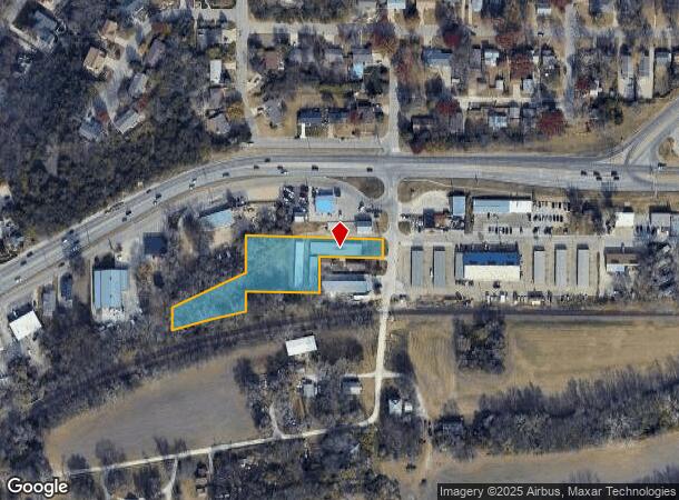  610 S Delaware Ave, Manhattan, KS Parcel Map