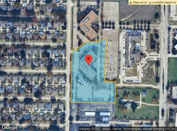  1701 Alma Dr, Plano, TX Parcel Map