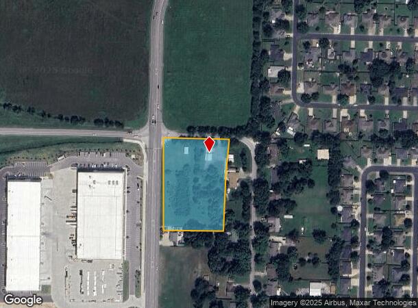 618 Oakwood St, Lowell, AR Parcel Map