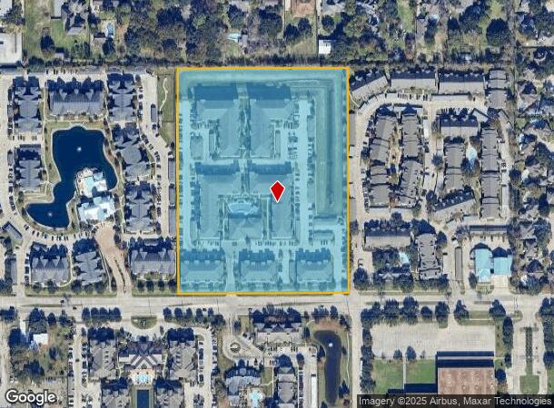  14520 Briar Forest Dr, Houston, TX Parcel Map