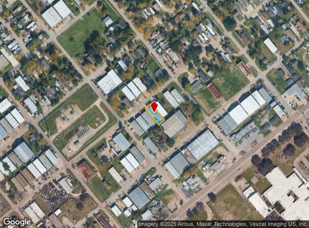  1010 Indiana St, South Houston, TX Parcel Map
