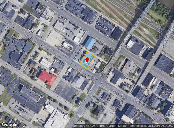 1109 Winchester Ave, Ashland, KY Parcel Map
