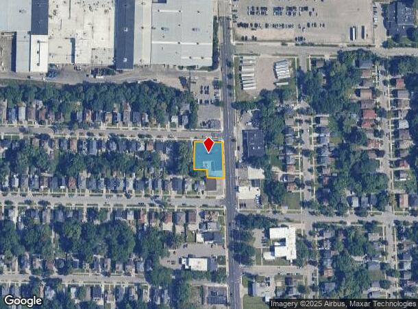  1631 Division Ave S, Grand Rapids, MI Parcel Map