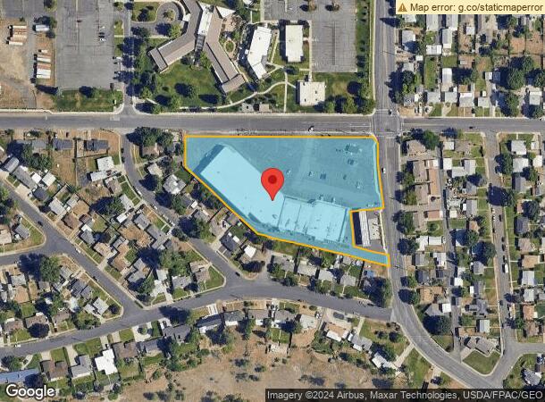  4411 W Wellesley Ave, Spokane, WA Parcel Map