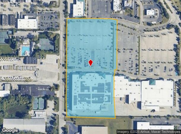 2241 Willow Rd, Glenview, IL Parcel Map