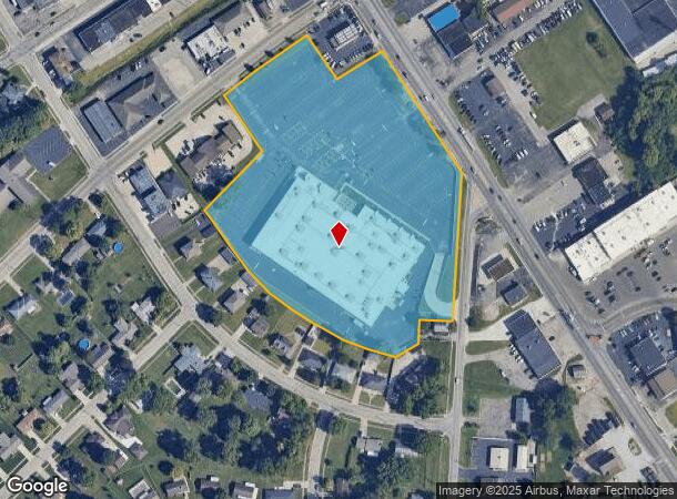  4865 Dixie Hwy, Fairfield, OH Parcel Map