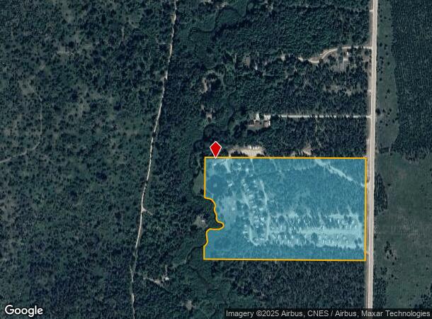 2607 Peters Rd, Grayling, MI Parcel Map