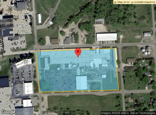  180 Dawson St, Sandusky, MI Parcel Map