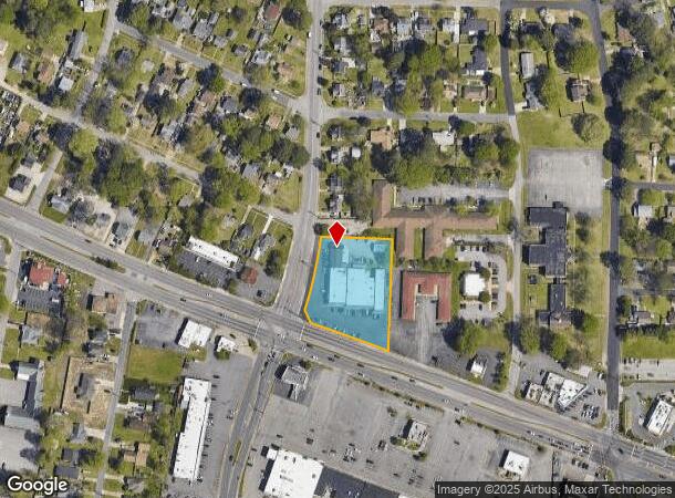  1001 Sparrow Rd, Chesapeake, VA Parcel Map
