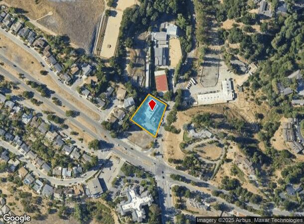  5707 Redwood Rd, Oakland, CA Parcel Map