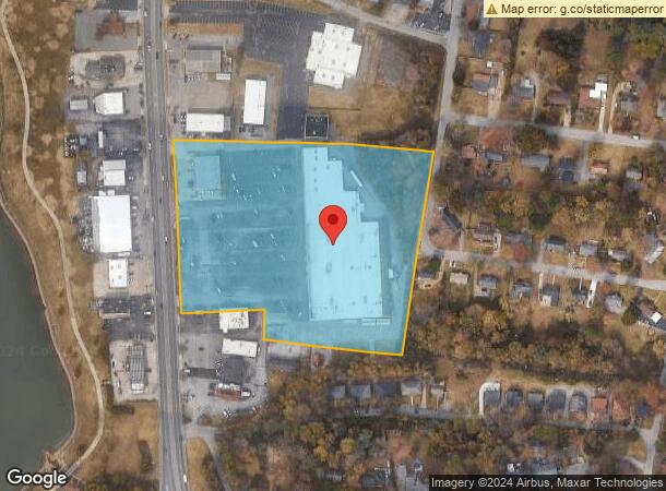  1031 S Riverside Dr, Clarksville, TN Parcel Map